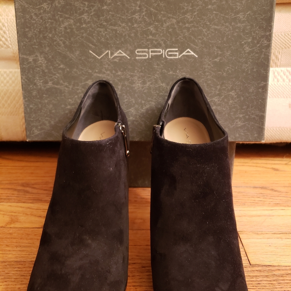 Via Spiga Sheri Suede Booties